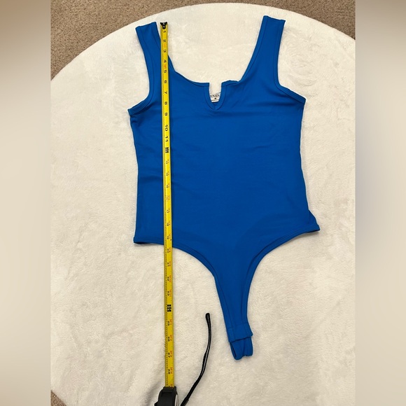 BRAND NEW Royal Blue Zenana Bodysuit - Size Medium - Picture 6 of 10
